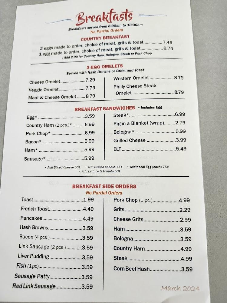 Mom and Pop's Menu image 2