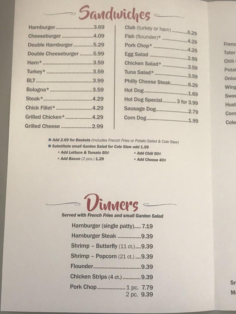 Mom and Pop's Menu image 4